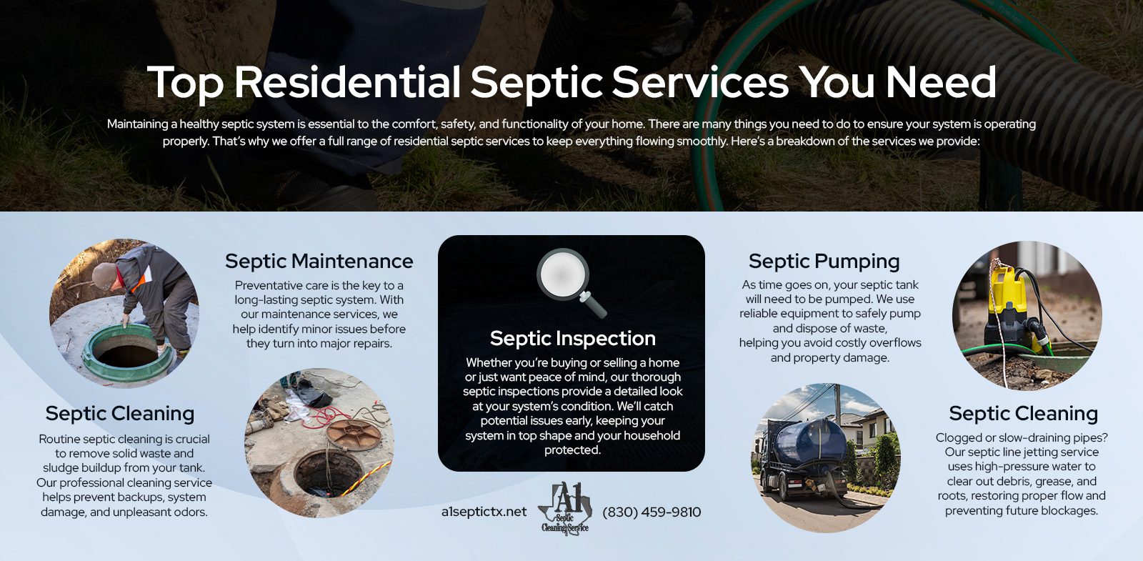 Top Residential Septic Services You Need [infographic]